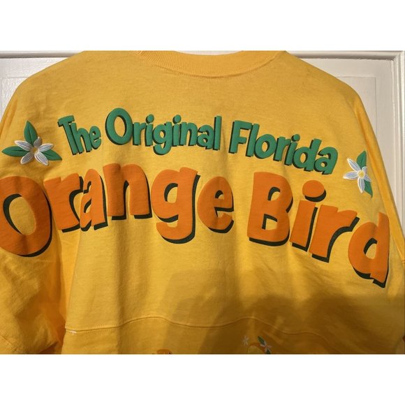 2022 Disney Parks Epcot Flower & Garden Festival Orange Bird Spirit Jersey S - Picture 4 of 6
